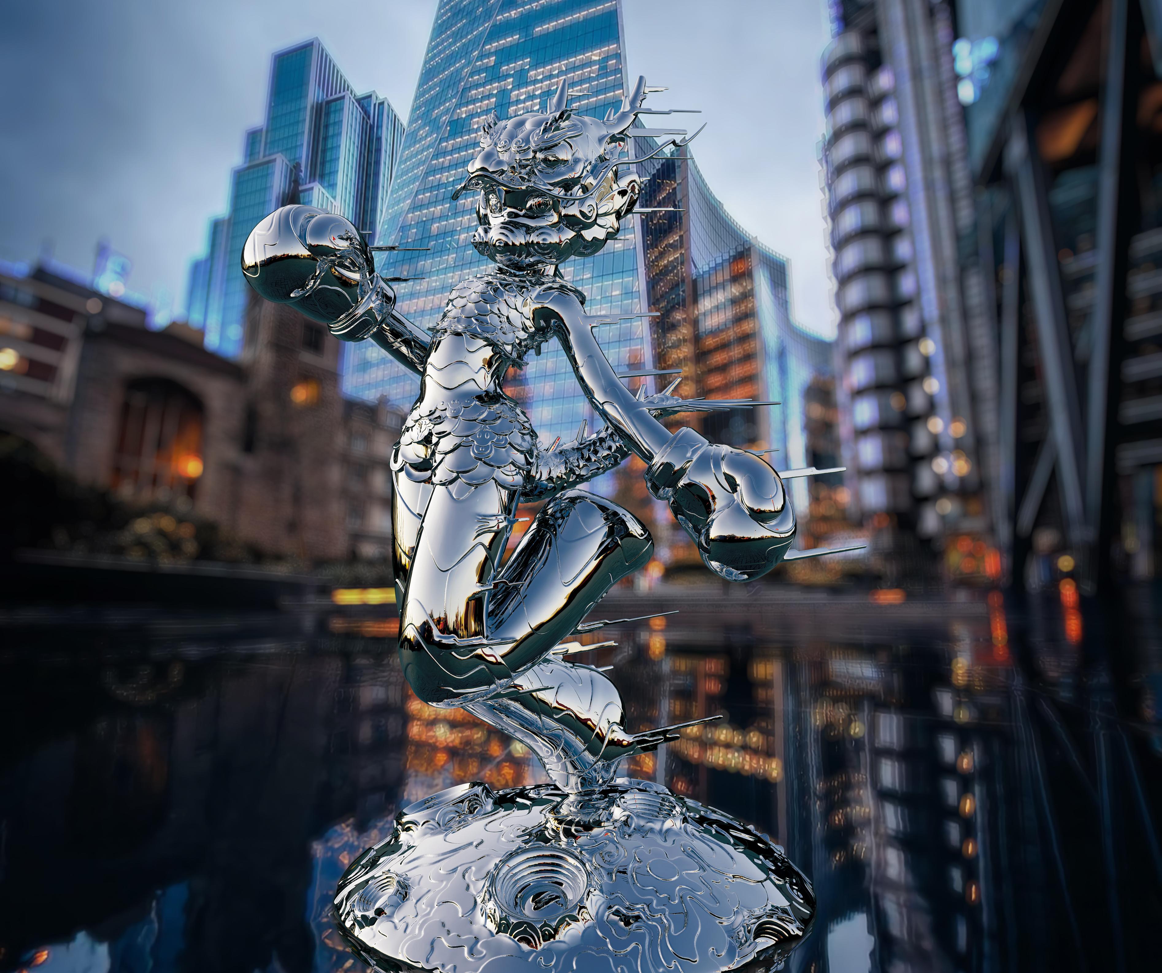 Travel Through — Stainless Steel Sculpture