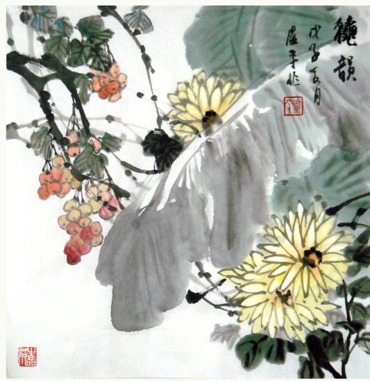 卢平作品《秋韵》 卢平作品《秋韵》